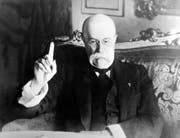 Tomas Garrigue Masaryk, der erste Präsident der unabhängigen Tschechoslowakei, in einer Aufnahme von 1934. (Imago)