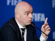 FIFA-Präsident Gianni Infantino kämpft um neue Fussball-Wettbewerbe (Bild: KEYSTONE/AP/FERNANDO VERGARA)