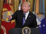 Die US-Regierung unter Präsident Donald Trump erwägt die Stationierung von weiteren Soldaten an der US-Süd-Grenze. (Bild: KEYSTONE/EPA GETTY IMAGES NORTH AMERICA/CHIP SOMODEVILLA / POOL)