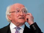 Der 77-jährige Michael D. Higgins ist bei den Präsidentschaftswahlen in Irland erneut als Präsident des Landes gewählt worden. (Bild: KEYSTONE/EPA/TOMS KALNINS)