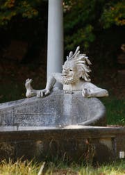 Der Meeresgott Triton. (Bild: Stefan Kaiser, Cham, 26.10.2018)
