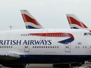 IAG, die Mutter von British Airways, steigerte die Ticketerlöse. (Bild: KEYSTONE/AP/FRANK AUGSTEIN)