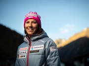 Wendy Holdener zwei Tage vor Saisonbeginn in Sölden (Bild: Gian Ehrenzeller / Keystone (Sölden, 25. Oktober 2018)