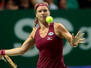 Schafft an den WTA Finals den Sprung in die Halbfinals: Kiki Bertens (Bild: KEYSTONE/EPA/WALLACE WOON)