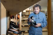 Ueli Riesen: «Der Online-Handel nimmt uns die Kundschaft weg.» (Bild: Eveline Beerkircher, 24. Oktober 2018)