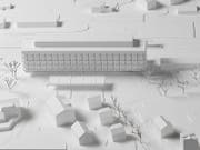 So soll der Neubau der UKB am Kantonsbahnhof in Altdorf dereinst aussehen. (Illustration: UKB)