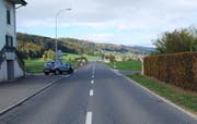 Der Unfall hatte sich am Dorfrand von Ermensee ereignet. (Bild: Luzerner Polizei)