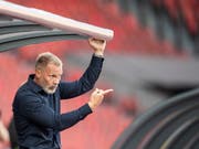 Thorsten Fink wird besonders die Startphase von GC zu denken geben (Bild: KEYSTONE/ENNIO LEANZA)