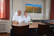 Wirte im Restaurant Krone: Doris Wick und ihr Mann.