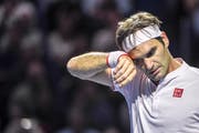 Roger Federer hatte zu wenig Zeit um mit allen zu reden. (Bild: Daniela Frutiger/freshfocus)