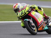Dominique Aegerter zeigte in Australien das beste Qualifying der Saison (Bild: KEYSTONE/EPA AAP/DAVID CROSLING)