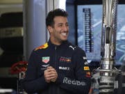 Daniel Ricciardo hat gut lachen nach seiner 3. Pole-Position seiner Karriere (Bild: KEYSTONE/EPA EFE/JOSE MENDEZ)