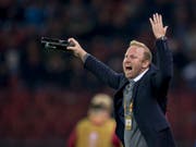 Die Siegesserie von Ludovic Magnin und dem FC Zürich findet in St. Gallen ihr Ende (Bild: KEYSTONE/PATRICK B. KRAEMER)