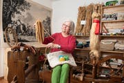 Ruth Zwahlen in ihrem Hanfmuseum. (Bild: Alex Spichale)