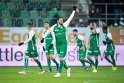 Er kann es noch immer: Tranquillo Barnetta bejubelt sein Tor zum 3:1. (Bild: Urs Bucher)