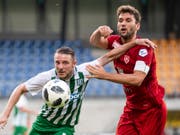 Routinier Philipp Muntwiler steuert einen Treffer zur Wende von Vaduz bei (Bild: KEYSTONE/ENNIO LEANZA)