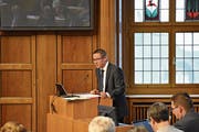 Als PK-Präsident stellte Oliver Schmid gestern das überarbeitete Gesetz vor. (Bild: PAG)