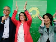 Die Grünen gehören zu den Gewinnern der Landtagswahl im deutschen Bundesland Hessen. Das Wahlergebnis erhöht den Druck auf die Parteien in Berlin. (Foto: Ronald Wittek/EPA) (Bild: KEYSTONE/EPA/RONALD WITTEK)