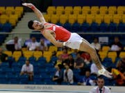 Pablo Brägger und seine Teamkollegen belegten an den Weltmeisterschaften in Doha den sehr guten 6. Platz im Team-Final (Bild: KEYSTONE/EPA/NOUSHAD THEKKAYIL)