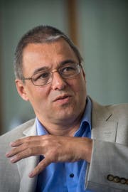 Der Gemeindepräsident von Gossau, Wolfgang Giella. (Bild:Benjamin Manser)