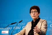 Annegret Kramp-Karrenbauer. (Bild: Carsten Koall/AP)