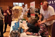 Dem Thema Gesundheit wird viel Gewicht geschenkt. (Bild: Barbara Hettich)