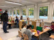Einblick in das Klassenzimmer der Erstklässler. (Bild: PD)