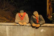 Dieses Werk von Roman Wirth heisst «Über dem Geländer». (Bild: Christiana Sutter)