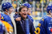 Arno Del Curto erlebt mit dem HC Davos schwere Zeiten. (Andy Mueller/freshfocus (Davos, 13. Oktober 2018))