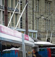Zur Abstimmung stehen sowohl die Anschaffung 17 neuer Elektro-Trolleybusse als auch der Ausbau des Fahrleitungsnetzes um sechs Kilometer. (Bild: Benjamin Manser)