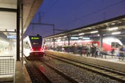 Da die S1 nach St.Gallen ab Dezember sechs Minuten früher losfährt, verlieren Toggenburger Pendler eine optimale Anschlussverbindung. (Bild: Stefan Beusch)