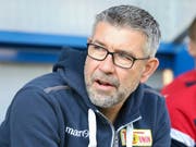 Schweizer Trainer-Duell im deutschen Cup: Urs Fischer fordert mit Union Berlin im deutschen Cup das grosse Borussia Dortmund mit Lucien Favre (Bild: KEYSTONE/DPA/FRISO GENTSCH)