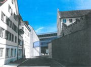 Eine Visualisierung des möglichen Ergänzungsbaus.(Bild:PD)