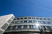Gebäude Müller-Friedbergstrasse 6 und 8, von der Universität St. Gallen gemietet für Forschung und Dienstleistungen. (Bild: Michel Canonica, Mai 2017)