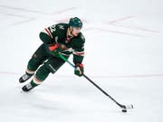 Nino Niederreiter wartet weiterhin auf seinen ersten Saisontreffer in der NHL (Bild: KEYSTONE/FR52664 AP/CRAIG LASSIG)