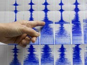 Das Beben dauerte rund 30 Sekunden. (Bild: KEYSTONE/AP/STR)