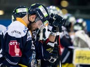 In dieser Woche auf EVZ-Abschiedstournee: Viktor Stalberg. (Bild: Alexandra Wey/Keystone (Zug, 30. Oktober 2018))
