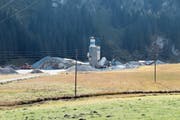 Die Konzession der Firma Walker’s Söhne GmbH zur Kiesentnahme aus dem Fätschbach wird nicht mehr verlängert. (Bild: Bruno Arnold, Urnerboden, 10. Oktober 2018)