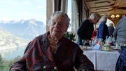 Kreszentia Ziegler besucht Seelisberg mit 106 Jahren. (Bild: Christoph Näpflin, Seelisberg, 30. Oktober 2018)