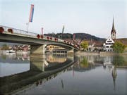 Die Steiner Rheinbrücke soll im kommenden Jahr für rund 700'000 Franken saniert werden. (Bild: Ernst Hunkeler)