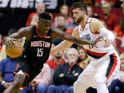 Für Clint Capela und die Houston Rockets läuft es derzeit nicht nach Wunsch (Bild: KEYSTONE/FR171023 AP/ERIC CHRISTIAN SMITH)