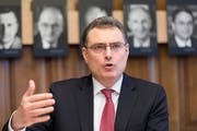 SNB-Präsident Thomas Jordan. (Bild: Gaetan Bally/Keystone (Zürich, 4. April 2018))