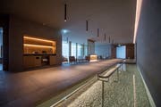 Einblick ins «Alpine Spa» (Bild: Pius Amrein (Obbürgen, 6. November 2017))