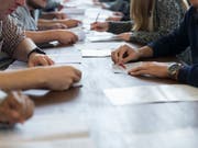 Die SVP und die CVP würden verlieren, die FDP und die Grünen gewinnen und die SP stabil bleiben: Das sagt das Wahlbarometer im Auftrag der SRG für die Wahlen im Herbst 2019 voraus. (Bild: KEYSTONE/DOMINIC STEINMANN)