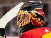 Feiert gegen Lausanne bereits seinen dritten Shutout der Saison: SCB-Golie Leonardo Genoni (Bild: Keystone/AP/ANTHONY ANEX)