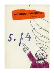 Hans Schärer meldet seinen fünften Zug.