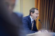 Ein Bild aus dem Grossen Rat: Kantonsrat Christian Koch stellt sich nicht mehr zur Wiederwahl für die Matzinger Behörde. (Bild: Reto Martin)
