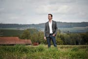 Mitten im Feld auf dem Land: «Die Dorfkultur hat mich stark geprägt», sagt Komponist David Lang. (Bild: Donato Caspari)