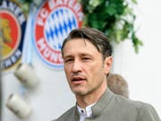 Konnte seinen Wiesn-Besuch nicht geniessen: Bayern-Coach Niko Kovac (Bild: KEYSTONE/AP dpa/MATTHIAS BALK)