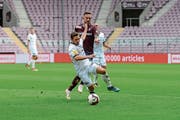 Wils Silvano Schäppi (vorne) gegen Sébastien Wüthrich. (Bild: Gianluca Lombardi)